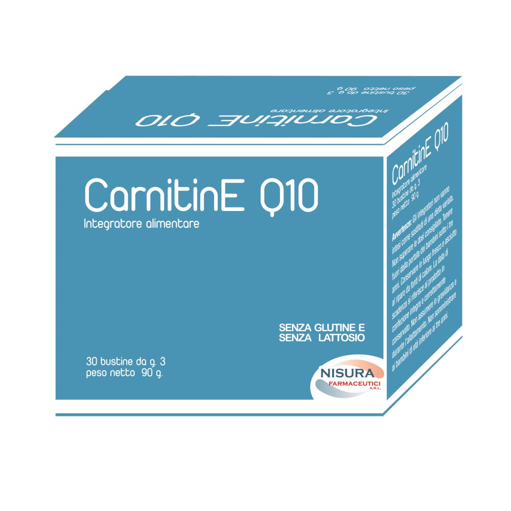 l carnitina q10 Carnitine Q10 30 Bst – Nisura Farmaceutici